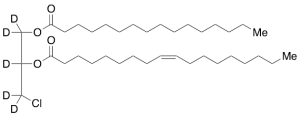 rac 1-Palmitoyl-2-oleoyl-3-chloropropanediol-d5