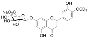 Diosmetin 7-O-Beta-D-Glucuronide-d3 Sodium Salt