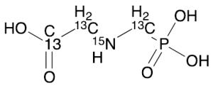 Glyphosate-13C3,15N