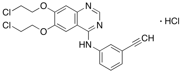 6,7-Bis(2-chloroethoxy)-N-(3-ethynylphenyl)-4-quinazolinamine Hydrochloride