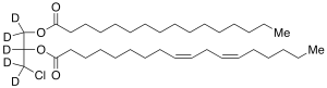 rac-1-Palmitoyl-2-linoleoyl-3-chloropropanediol-d5