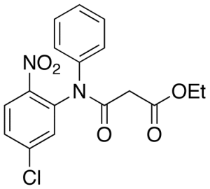 5'-Chloro-2'-nitro-N-phenyl-malonanilic Acid Ethyl Ester