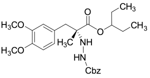 Cbz-Protected R-(+)-Carbidopa