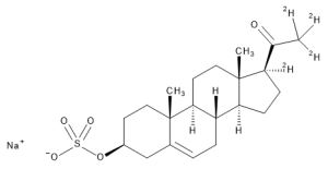 Sodium Pregnenolone-17alpha,21,21,21-d4 Sulfate