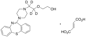 Quetiapine-d4 Fumarate