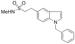 N-Methyl-[2-(1-benzylindol-5-yl)ethane-1-sulfonamide