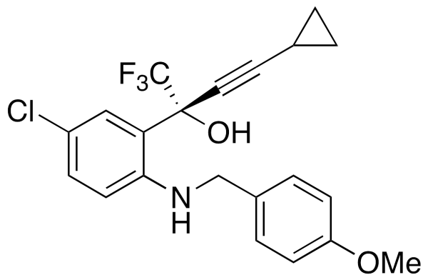 (R)-5-Chloro-Alpha-(cyclopropylethynyl)-2-[[(4-methoxyphenyl)methyl]amino]-Alpha-(trifluoromethyl)benzenemethanol