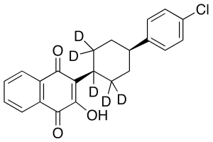 cis-Atovaquone-d5 (contains 10% trans isomer)