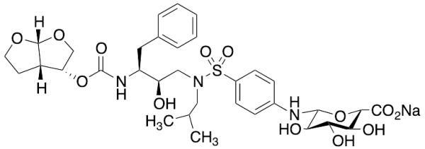 Darunavir N-Beta-D-Glucuronide Sodium Salt (90%)
