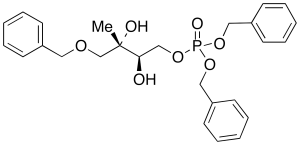 Methyl-D-erythritol Phosphate Benzyl Ether Dibenzyl Ester