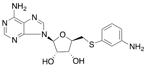 (2S,3S,4R,5R)-2-(6-Amino-9H-purin-9-yl)-5-(((3-aminophenyl)thio)methyl)tetrahydrofuran-3,4-diol