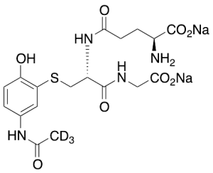 Acetaminophen Glutathione-d3 Disodium Salt