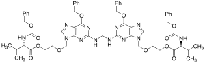 Bis N-Benzyloxycarbonyl-6-O-benzyl-valacyclovir