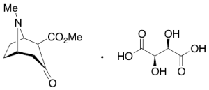 (1R-endo)-8-Methyl-3-oxo-8-azabicyclo[3.2.1]octane-2-carboxylic Acid Methyl Ester (2R,3R)-2,3-Dihydroxybutanedioate