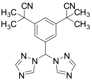 5-[Bis(1H-1,2,4-triazol-1-yl)methyl]-α1,α1,α3,α3-tetramethyl-1,3-benzenediacetonitrile