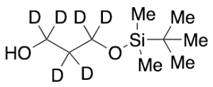3-[[(1,1-Dimethylethyl)dimethylsilyl]oxy]-1-propanol-d6