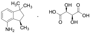 (R)-4-Amino-1,1,3-trimethylindane D-Tartaric Acid