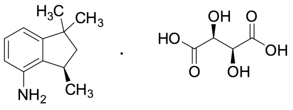(R)-4-Amino-1,1,3-trimethylindane D-Tartaric Acid