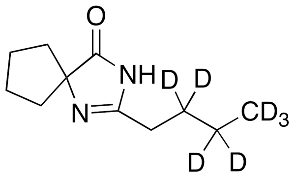2-n-Butyl-d7-1,3-diazaspiro[4.4]non-1-en-4-one