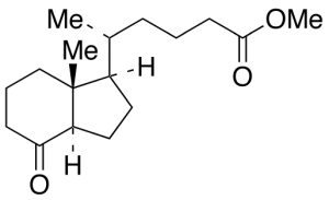 [1R-[1Alpha(R*),3aBeta,7aAlpha]]-Octahydro-Delta,7a-dimethyl-4-oxo-1H-indene-1-pentanoic Acid Methyl Ester