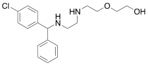 2-(2-((2-(((4-Chlorophenyl)(phenyl)methyl)amino)ethyl)amino)ethoxy)ethanol