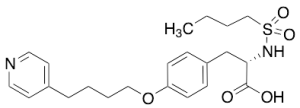 N-(n-Butanesulfonyl)-O-[4-(4-pyridinyl)-butyl]-(S)-tyrosine