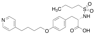 N-(n-Butanesulfonyl)-O-[4-(4-pyridinyl)-butyl]-(S)-tyrosine