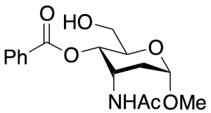 Methyl 3-Acetylamino-4-O-benzoyl-6-hydroxy-2,3-dideoxy-Alpha-D-ribo-hexopyranoside