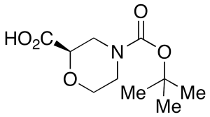 (2R)-4-(1,1-Dimethylethyl) Ester 2,4-Morpholinedicarboxylic Acid