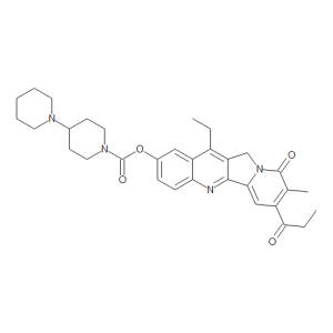 [1,4'-Bipiperidine]-1'-carboxylic Acid 12-ethyl-9,11-dihydro-8-methyl-9-oxo-7-(1-oxopropyl)indolizino[1,2-b]quinolin-2-yl Ester