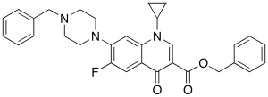 N-Benzyl Ciprofloxacin Benzyl Ester