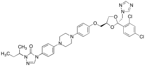 (2S,4S)-Itraconazole (Mixture of Diastereomers)