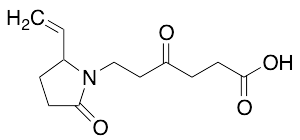 4-Oxo-6-(2-oxo-5-vinylpyrrolidin-1-yl)hexanoic Acid