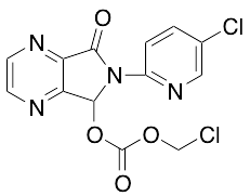 7-Chloromethyloxy-carbonyloxy-6-(5-chloropyridin-2-yl)-6,7-dihydro-5H-pyrrolo[3,4-b]pyrazin-5-one