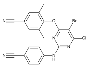 6-Desamino 6-Chloro Etravirine