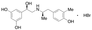 (1RS)-1-(3,5-Dihydroxyphenyl)2-[[(1RS)-2-(4-hydroxy-3-methylphenyl)-1-methylethyl]aminoethanol Hydrobromide