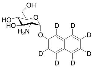 2-Amino-2-Deoxy-1-Alpha-(2-Naphthyl-1,3,4,5,6,7,8-d7)-Glucopyranoside