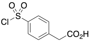 4-Chlorosulfonylphenylacetic Acid