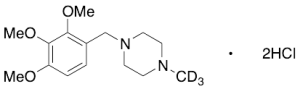 N-(Methyl-d3) Trimetazidine Dihydrochloride