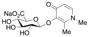 Deferiprone 3-O-Beta-D-Glucuronide Sodium Salt