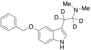 N,N-Dimethyl-5-(phenylmethoxy)-1H-indole-3-ethan-Alpha,Alpha,Beta,Beta-d4-amine