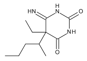 6-Amino-5-ethyl-5-(1-methylbutyl)-2,4(3H,5H)-pyrimidinedione