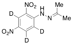 Acetone 2,4-Dinitrophenylhydrazone-d3