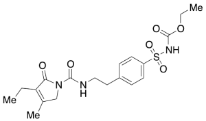 [4-[2-[[(3-Ethyl-2,5-dihydro-4-methyl-2-oxo-1H-pyrrol-1-yl)carbonyl]amino]ethyl]phenyl]sulfonyl]carbamic Acid Ethyl Ester