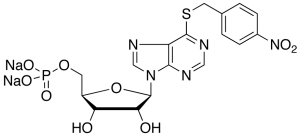 6-[(4-Nitrobenzyl)thio]-9-Beta-D-ribofuranosylpurine-5’-monophosphate, Disodium Salt