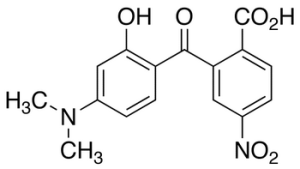 2’-Carboxy-4-dimethylamino-2-hydroxy-5’-nitrobenzophenone