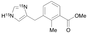 3-Carboxy Detomidine Methyl Ester-15N2