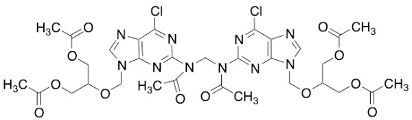 N-Acetyl 2-[(2-Amino-6-chloro-9H-purin-9-yl)methoxy]-1,3-propanediol Diacetate Dimer