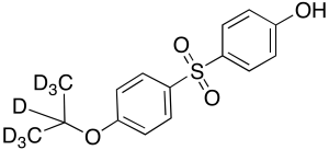 4-Hydroxyphenyl 4-Isopropoxyphenyl Sulfone-d7