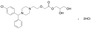 Cetirizine Glycerol Ester Dihydrochloride (Mixture of Diastereomers)